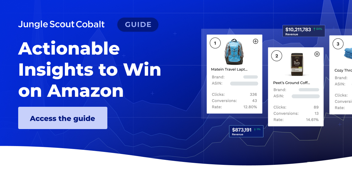 Jungle Scout Cobalt - Actionable Insights to Win on Amazon